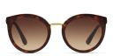 Shop Dolce & Gabbana Round Sunglasses online.