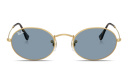 Shop Ray-Ban Oval Metal Unisex Sunglasses online.
