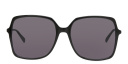 Shop GUCCI Web Oversized Rectangle Sunglasses online.