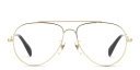 Shop DAVID BECKHAM Wide Pilot Eyeglasses online.