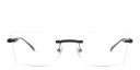 Shop EYE'M Rimless Rectangle Eyeglasses online.