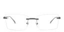 Shop EYE'M Rimless Rectangle Eyeglasses online.