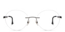 Shop EYE'M Rimless Round Eyeglasses online.