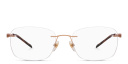 Shop EYE'M Rimless Rectangle Eyeglasses online.
