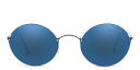 Shop GIORGIO ARMANI Round Sunglasses online.