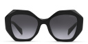 Shop PRADA Irregular Sunglasses online.