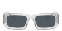 Shop PRADA Rectangle Sunglasses online.