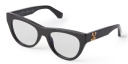 Shop OFF WHITE Unisex Cat Eye Eyeglasses online.