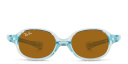 Shop Ray-Ban Junior Kids Oval Sunglasses online.