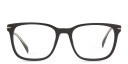 Shop DAVID BECKHAM Wide Rectangle Eyeglasses online.