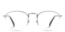 Shop DAVID BECKHAM Half Rim Oval Eyeglasses online.