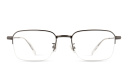 Shop MONTBLANC Half-Rim Rectangle Eyeglasses online.