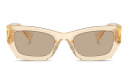 Shop MIU MIU Rectangle Sunglasses online.