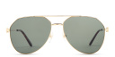 Shop Cartier Signature C de Cartier Pilot Sunglasses online.