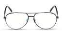 Shop TOM FORD Wide Pilot Eyeglasses online.