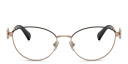 Shop BVLGARI Round Eyeglasses online.