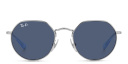 Shop Ray-Ban Junior Jack Kids Irregular Sunglasses online.