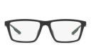 Shop Emporio Armani Wide Rectangle Eyeglasses online.