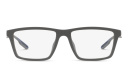 Shop Emporio Armani Wide Rectangle Eyeglasses online.