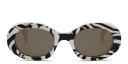 Shop CELINE Triomphe Oval Sunglasses online.