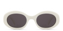Shop CELINE Triomphe Oval Sunglasses online.
