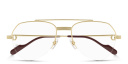 Shop Cartier Première de Cartier Wide Pilot Eyeglasses online.