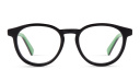 Shop BOTTEGA VENETA Unisex Round Eyeglasses online.