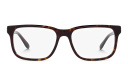 Shop Emporio Armani Wide Rectangle Eyeglasses online.