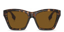 Shop BURBERRY Square Sunglasses online.