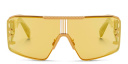 Shop BALMAIN Unisex Wide Irregular Sunglasses online.