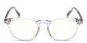 Shop TOM FORD Unisex Round Eyeglasses online.