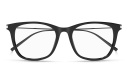 Shop SAINT LAURENT Unisex Square Eyeglasses online.