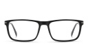 Shop DAVID BECKHAM Timeless Icons Wide Rectangle Eyeglasses online.