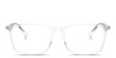 Shop GIORGIO ARMANI Wide Rectangle Eyeglasses online.