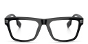 Shop BURBERRY Wide Square Eyeglasses online.