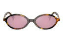 Shop MIU MIU Oval Sunglasses online.