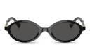 Shop MIU MIU Oval Sunglasses online.