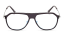 Shop TOM FORD Logo Wide Pilot Eyeglasses online.