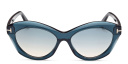 Shop TOM FORD Toni Oval Sunglasses online.