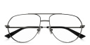Shop BOTTEGA VENETA Split Unisex Wide Aviator Eyeglasses online.
