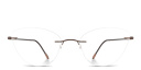 Shop Silhouette Lite Spirit RL Rimless Wide Square Eyeglasses online.