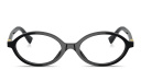 Shop MIU MIU Round Eyeglasses online.