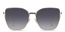 Shop ETRO Bold Pegaso Oversized Cat-Eye Sunglasses online.
