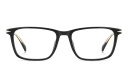 Shop DAVID BECKHAM Timeless Icons Rectangle Eyeglasses online.