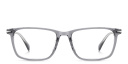 Shop DAVID BECKHAM Timeless Icons Rectangle Eyeglasses online.