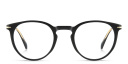 Shop DAVID BECKHAM Timeless Icons Panthos Eyeglasses online.