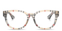 Shop BURBERRY Logo Panthos Eyeglasses online.