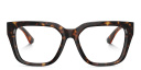 Shop BURBERRY TB Motif Square Eyeglasses online.