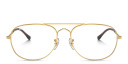 Shop Ray-Ban Bain Bridge Optics Unisex Wide Pilot Eyeglasses online.