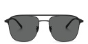Shop GIORGIO ARMANI Logo Square Sunglasses online.